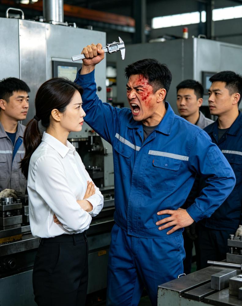 我跟车间女主管吵架,骂她嫁不出去,当晚她气得拎嫁妆找上门